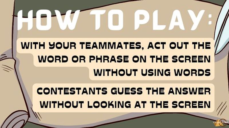 Making History: Historical Events Charades